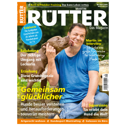 Rütter Magazin digitale Ausgabe 9/2023 - Bild 1 (Martin Rütter Shop)