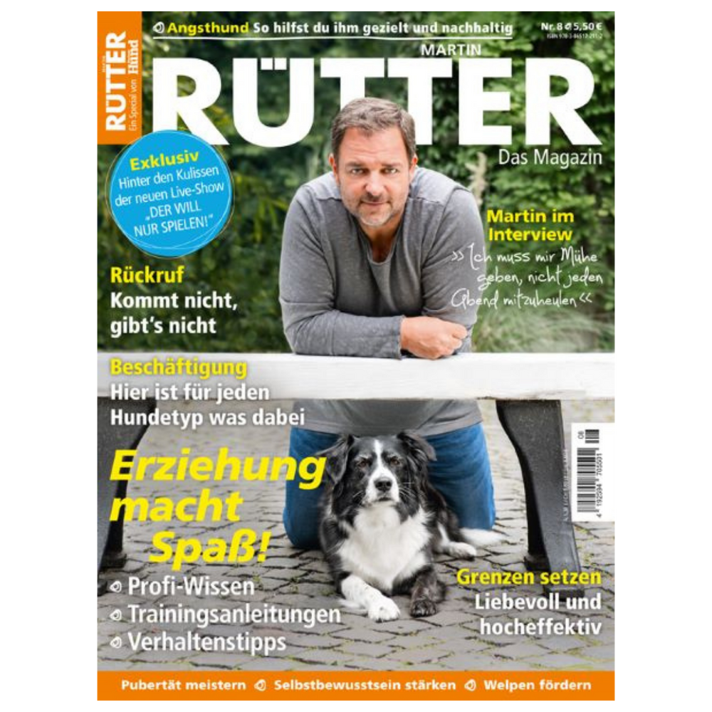 Martin Rütter - Das Magazin - Digitale Ausgabe 8/2022