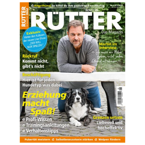 Rütter Magazin digitale Ausgabe 8/2022 - Bild 1 (Martin Rütter Shop)