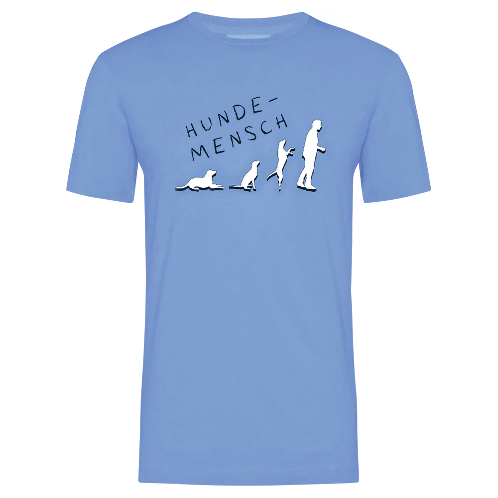 T-Shirt - HUNDEMENSCH! - Unisex in der Variante Azur / XL (Martin Rütter Shop)