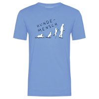 T-Shirt - HUNDEMENSCH! - Unisex in der Variante Azur / XL (Martin Rütter Shop)