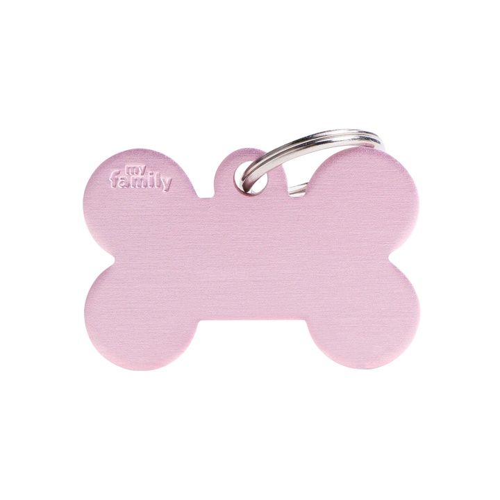 Hundemarke personalisiert Knochen in der Variante Rosa / XL (Martin Rütter Shop)