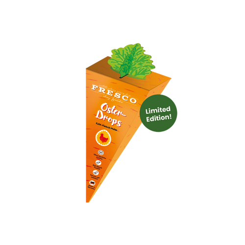 Limited Edition - Ostermöhre gefüllt mit Trainingsdrops Huhn