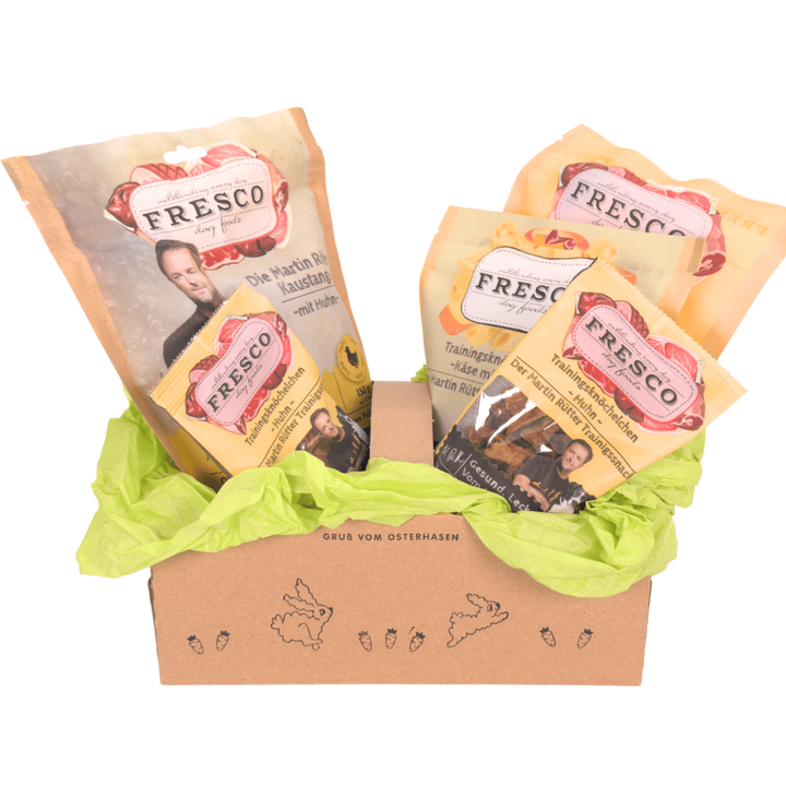 Osterkörbchen Snackvielfalt Fresco Huhn