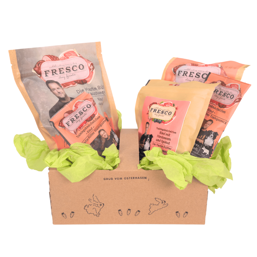 Osterkörbchen Snackvielfalt Fresco Rind