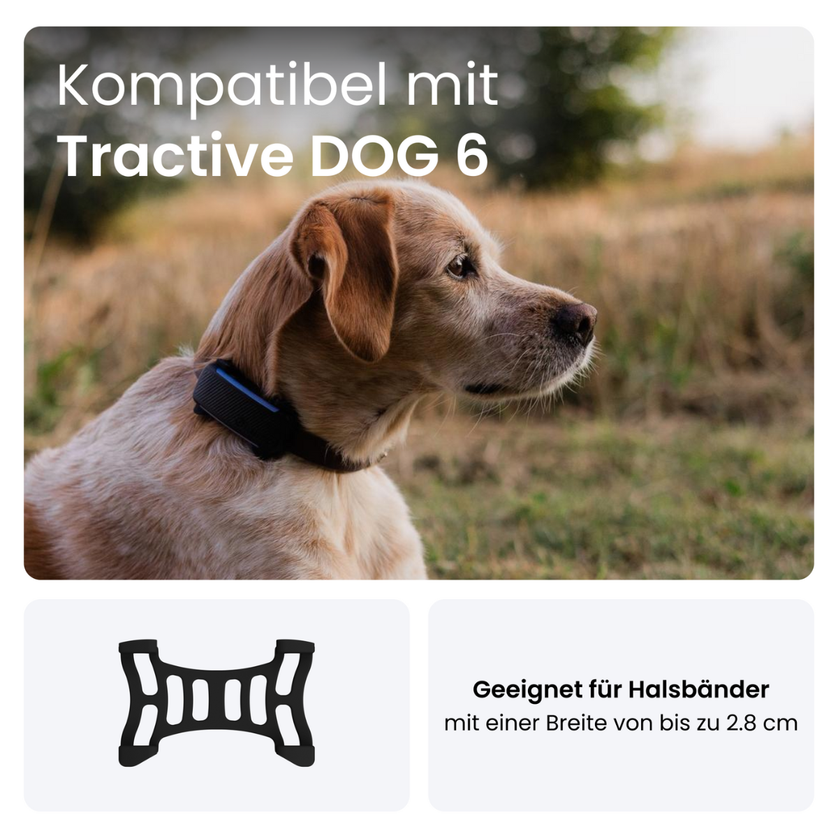 TRACTIVE DOG 6 Zubehör - 2 Ersatzhalterungen