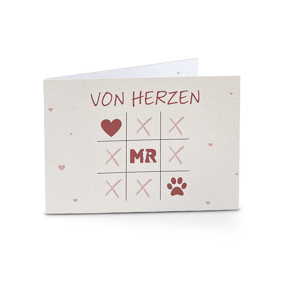 Geschenkgutschein "Von Herzen" (Hardcover)
