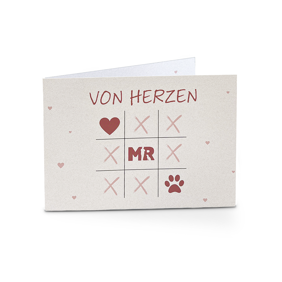 Geschenkgutschein "Von Herzen" (Hardcover)