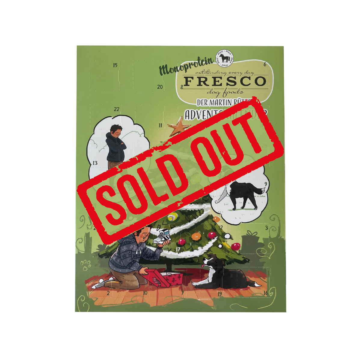 Adventskalender für Hunde - Sorte 