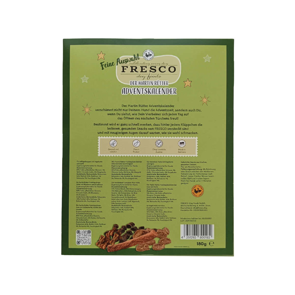 Adventskalender für Hunde - Sorte 