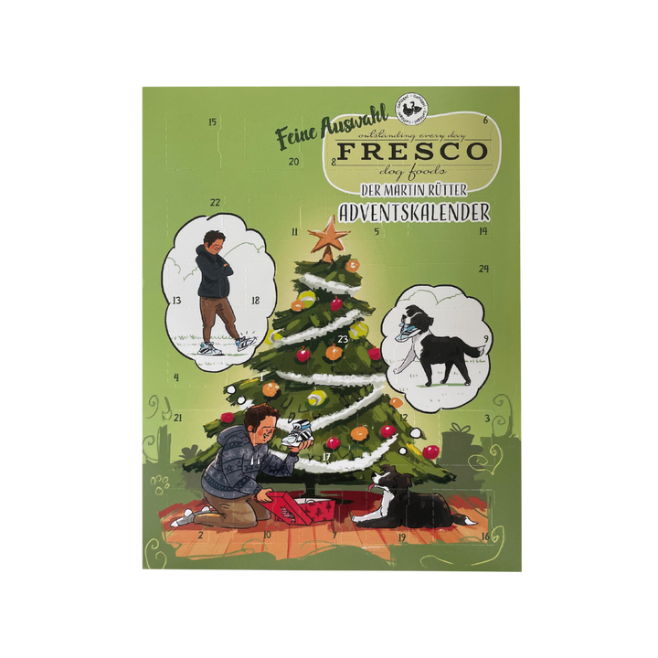 Adventskalender für Hunde - Sorte "Geflügel"