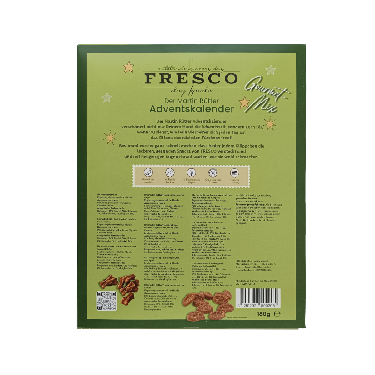 Adventskalender für Hunde - Sorte 
