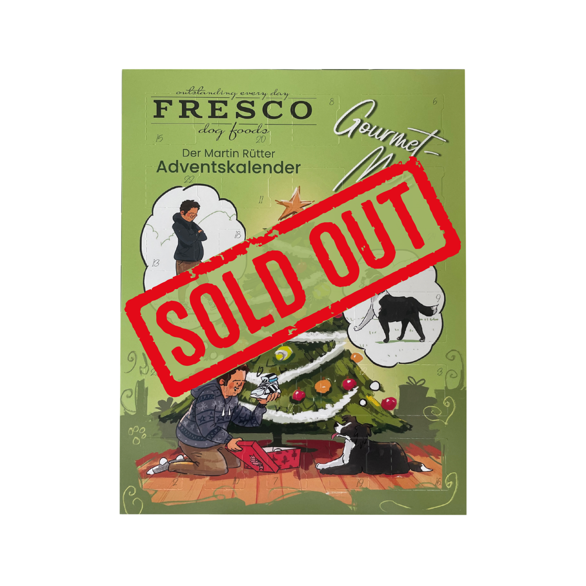 Adventskalender für Hunde - Sorte 