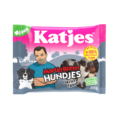 Katjes Hundjes Lakritz - Bild 1 (Martin Rütter Shop)