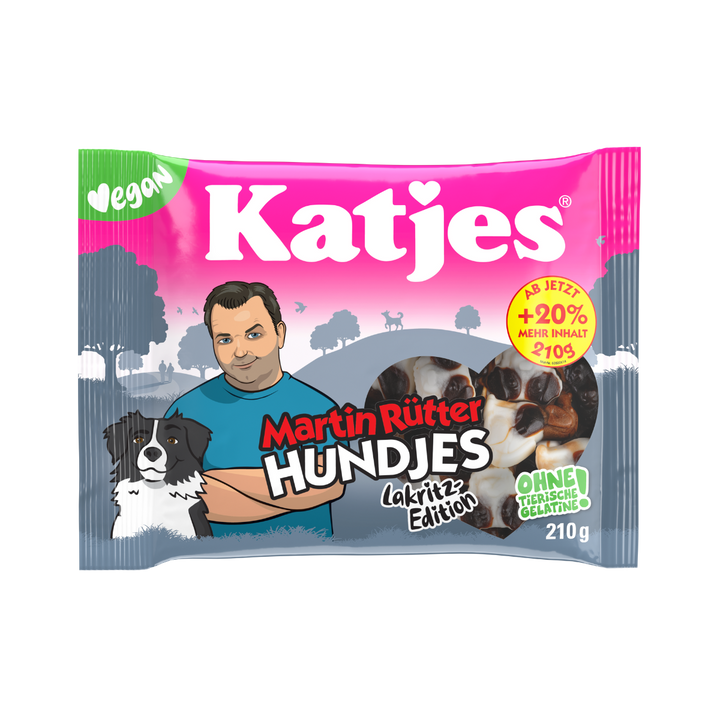 Katjes Hundjes Lakritz - Bild 1 (Martin Rütter Shop)