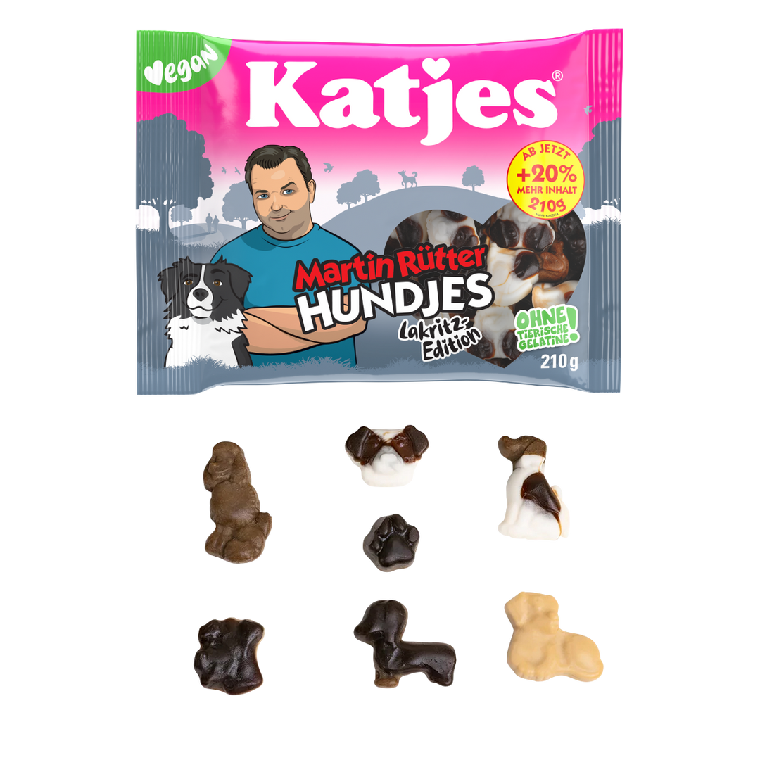 Katjes Hundjes Lakritz - Bild 2 (Martin Rütter Shop)