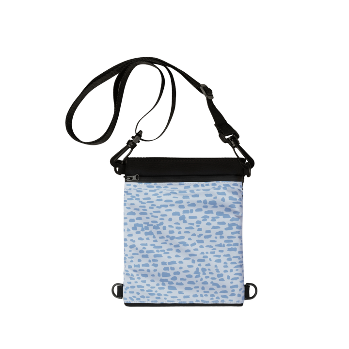 Leckerlitasche reflektierend Hellblau