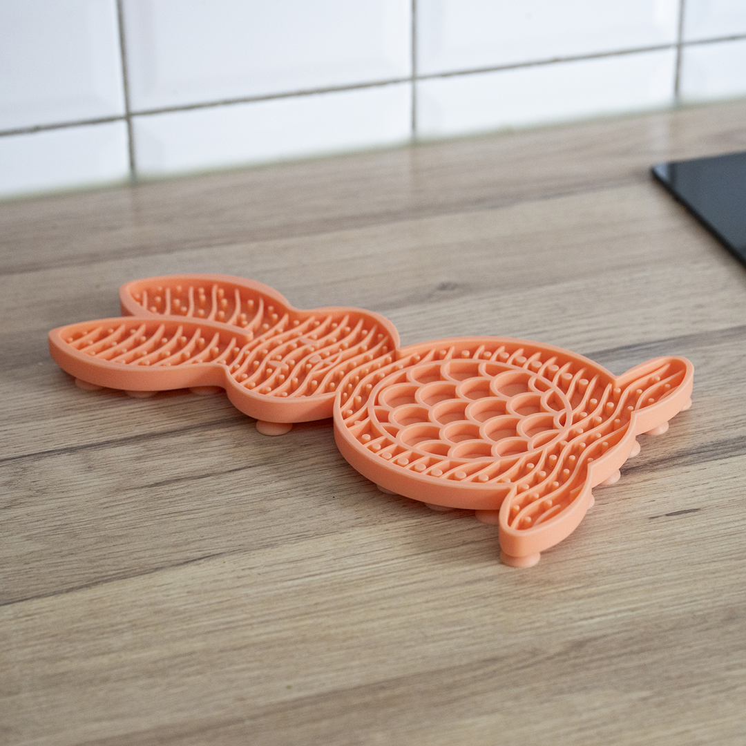 Leckmatte MUCKI mit Saugnäpfen