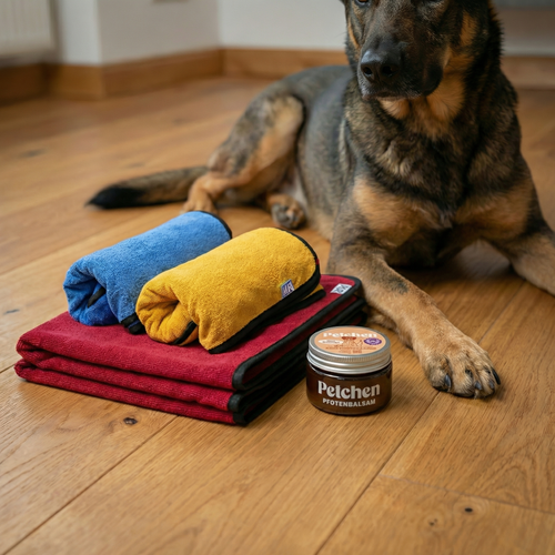 Pflegeset BASIS – Pfotenpflege für Hunde