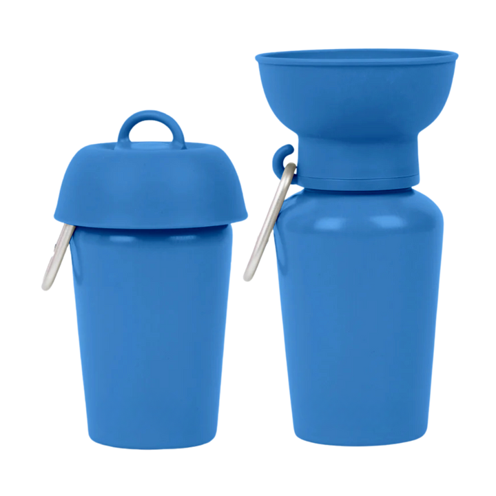 Reise Wasserflasche mit Napf
