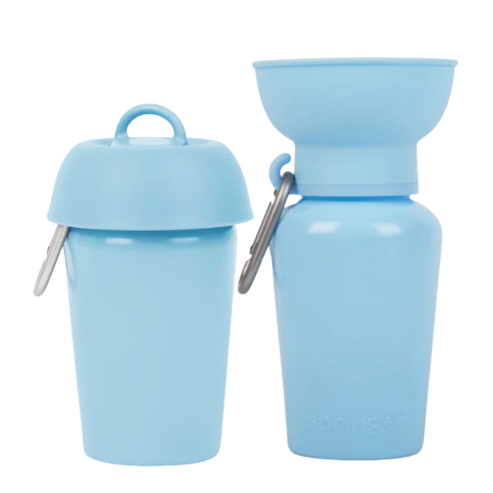 Reise Wasserflasche mit Napf