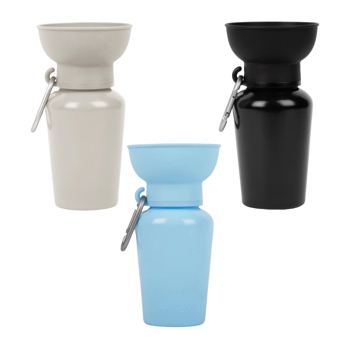 Reise Wasserflasche mit Napf
