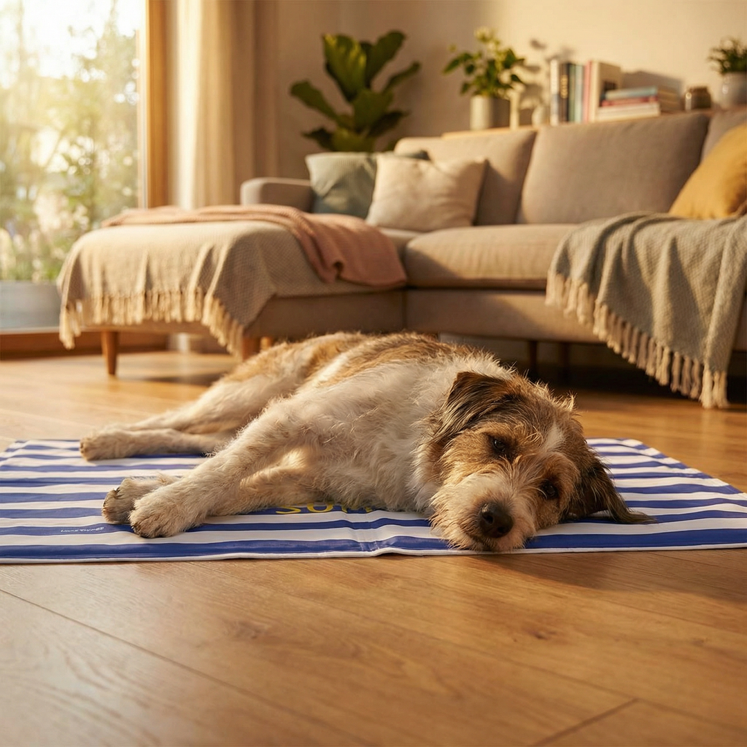 Kühlmatte für Hunde selbstkühlend