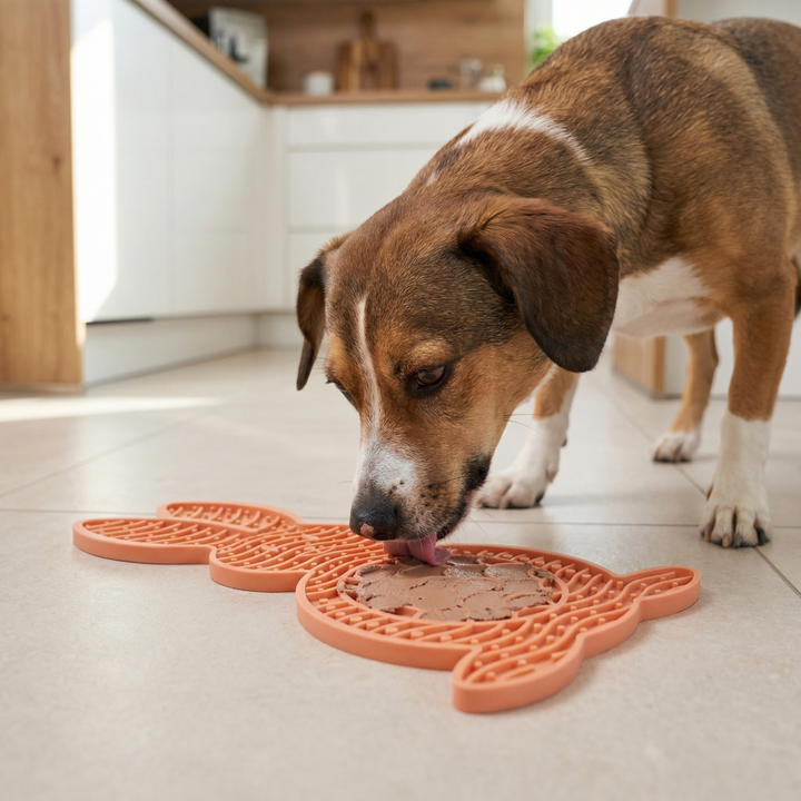 Leckmatte MUCKI mit Saugnäpfen