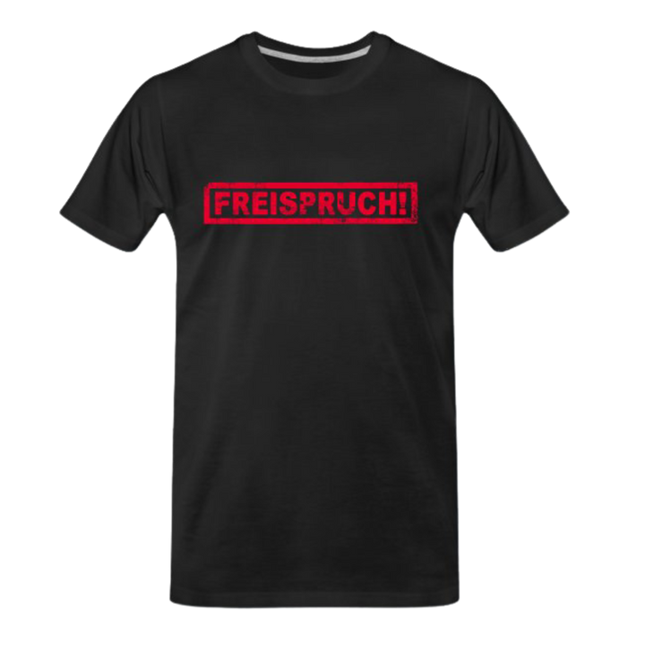 T-Shirt Unisex "FREISPRUCH!" in der Variante XXL / Schwarz (Martin Rütter Shop)