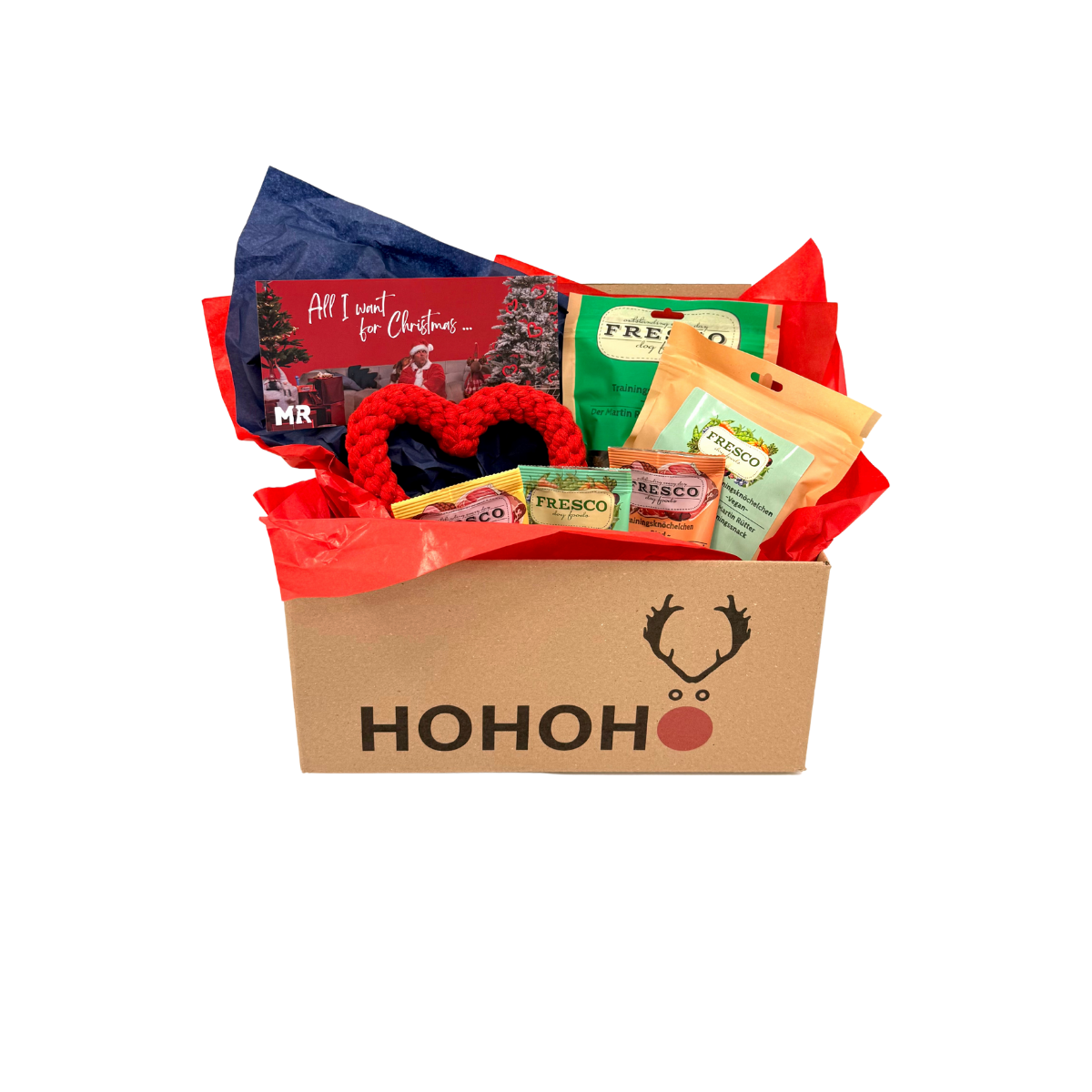 Kleine Weihnachtsbox Snack & Fun mit Tauherz