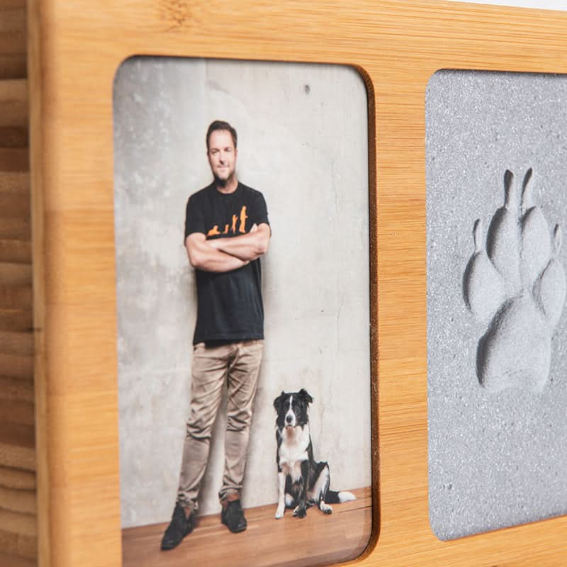 Rahmen für Bild des Hundes für eine bleibende Erinnerung